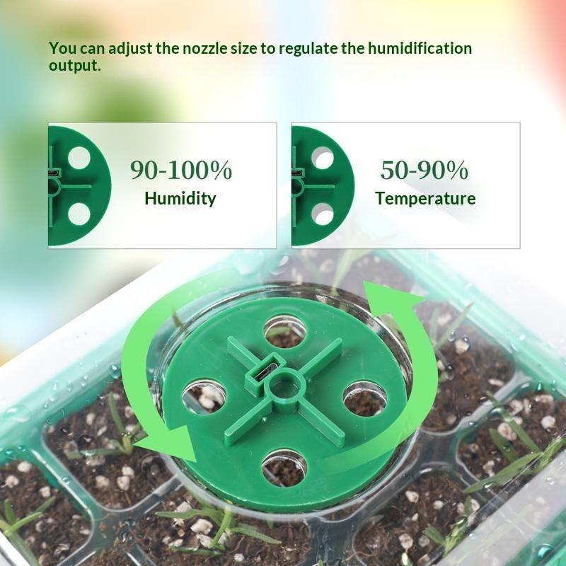 【MA】6/12-Cell Home Seed Starte - огляд і ціна Humidity Dome Kit