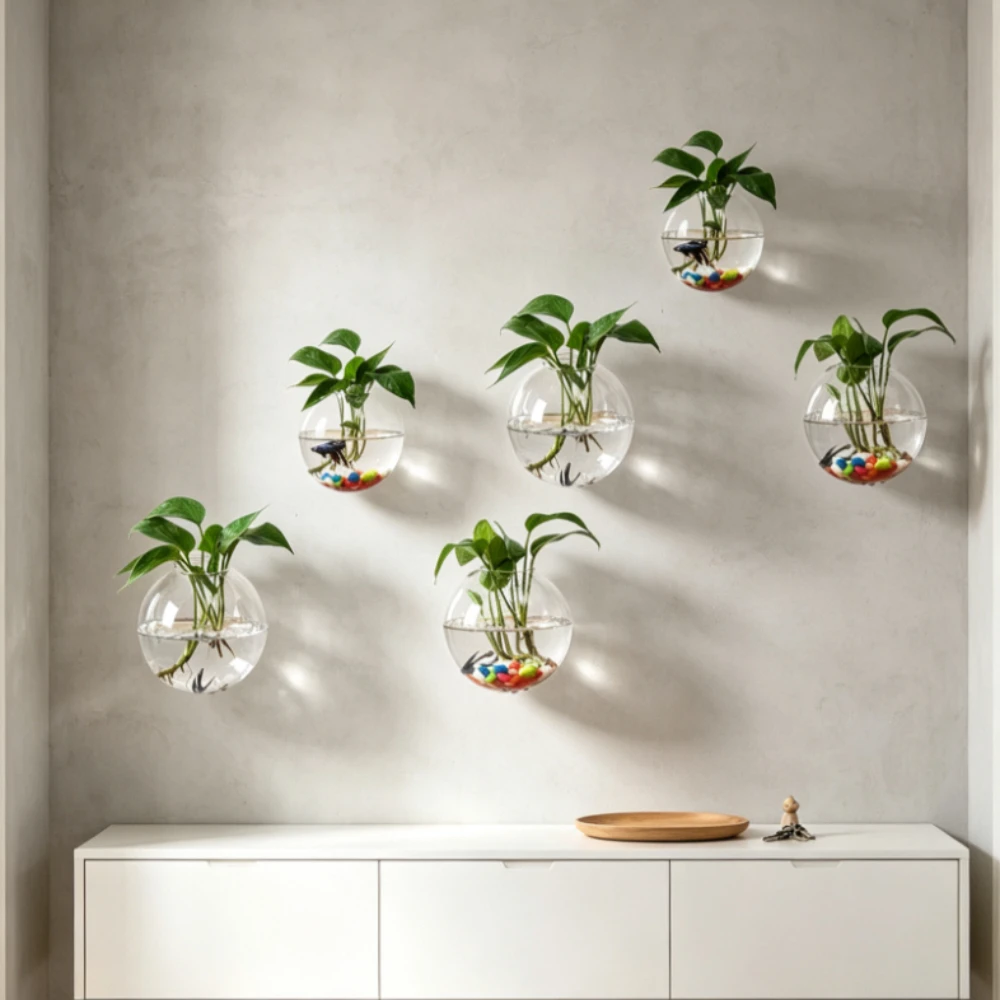 Wall Hanging Glass Hydroponic  - огляд і ціна Propagation Station Vase