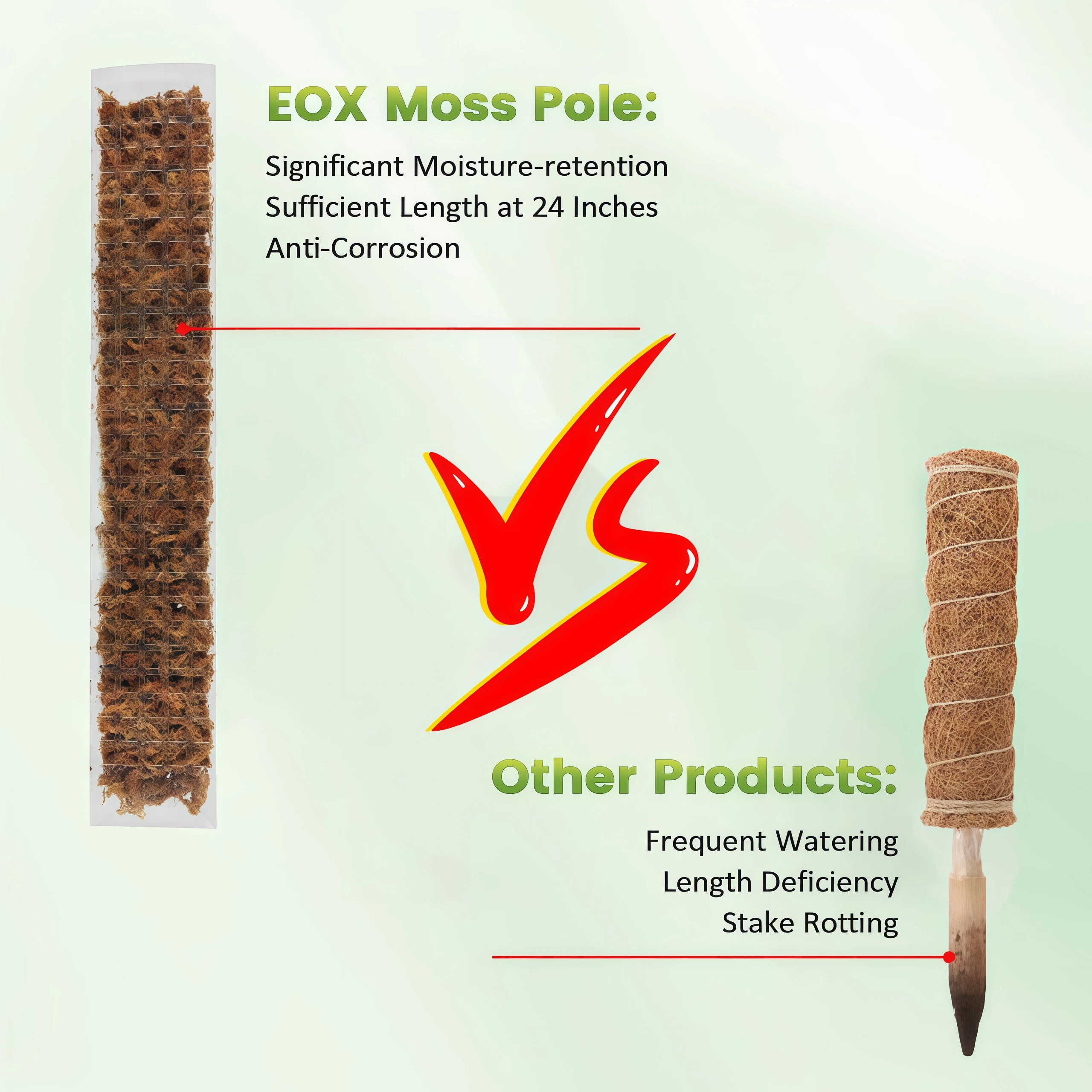 Moss Pole For Plants Growth Ga - огляд і ціна Sphagnum Moss Dry