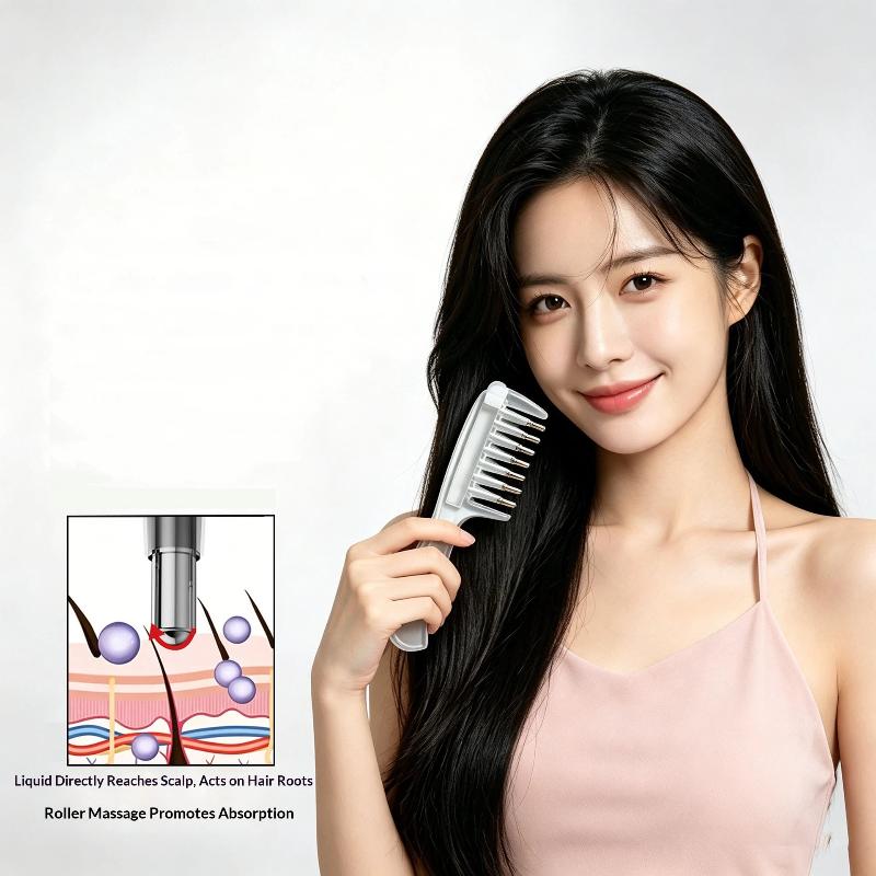 New Portable Transparent Hair  - огляд і ціна Root Stimulator Liquid
