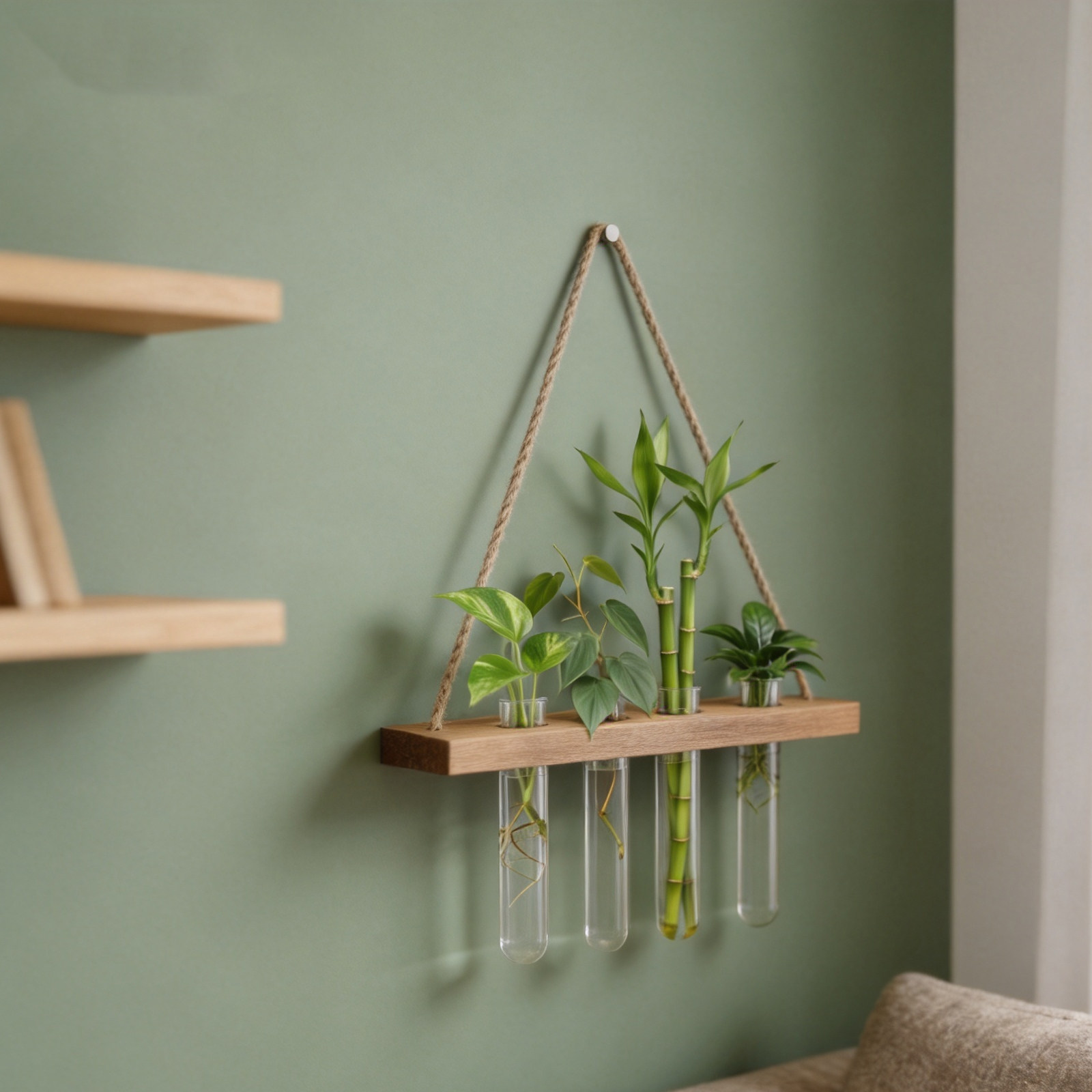 Wooden Base Plant Propagation  - огляд і ціна Propagation Station Vase